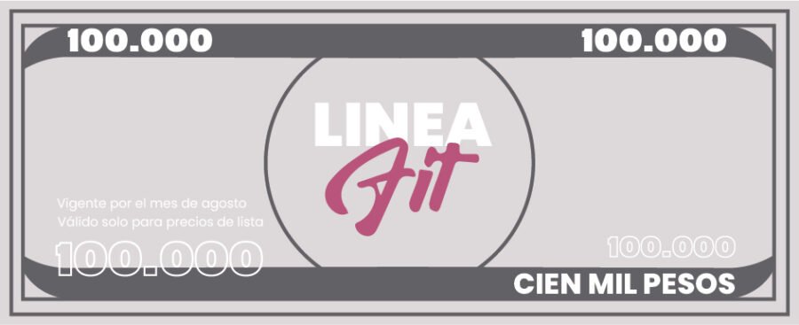 BILLETE LINEA FIT $100.000