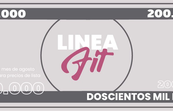 BILLETE LINEA FIT $200.000