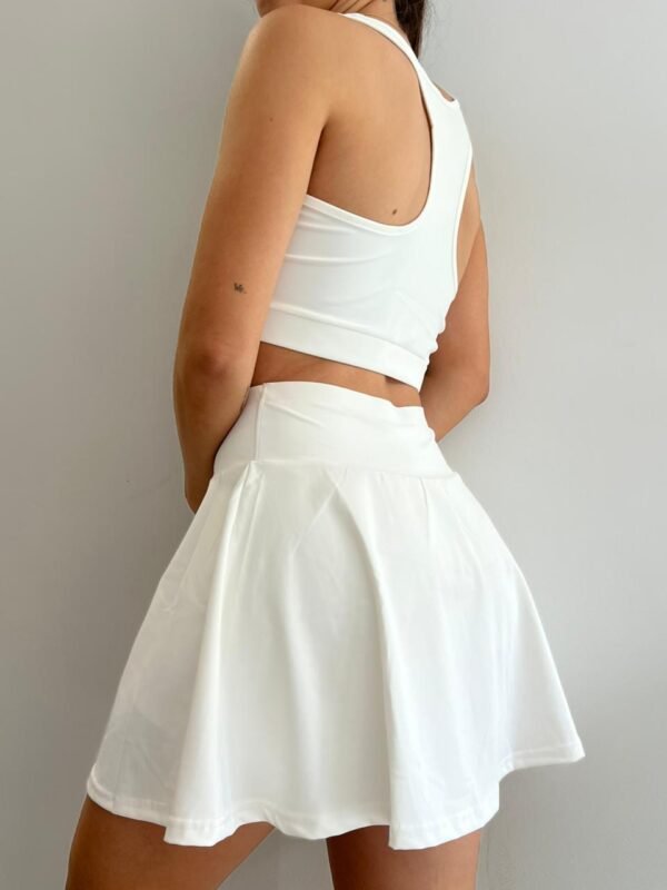 SET MARINA (TOP + SHORT POLLERA)