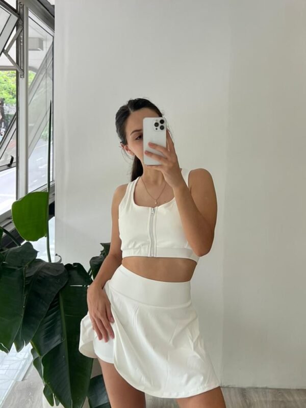 SET MARINA (TOP + SHORT POLLERA)